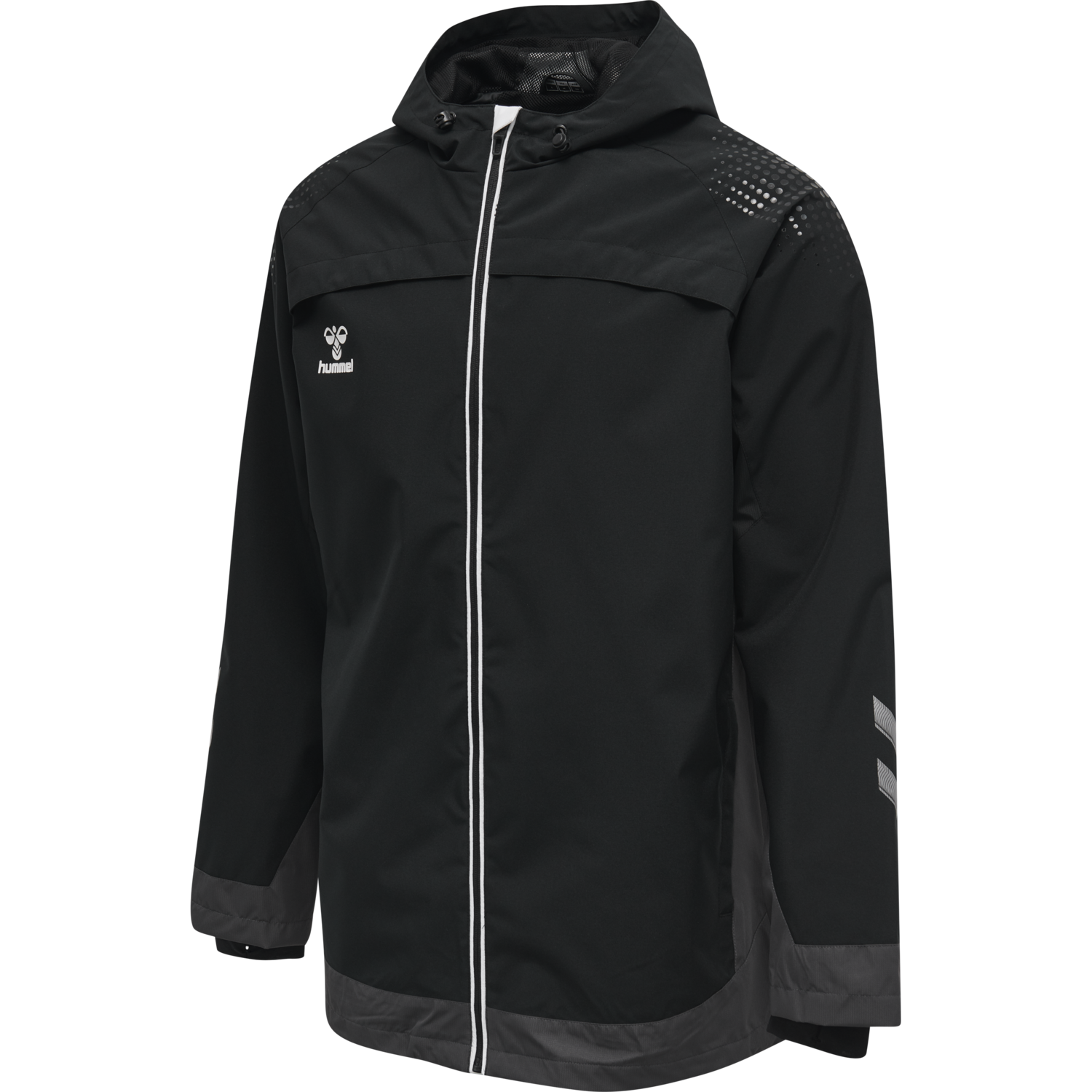hmlLEAD ALL WEATHER JACKET , BLACK, packshot