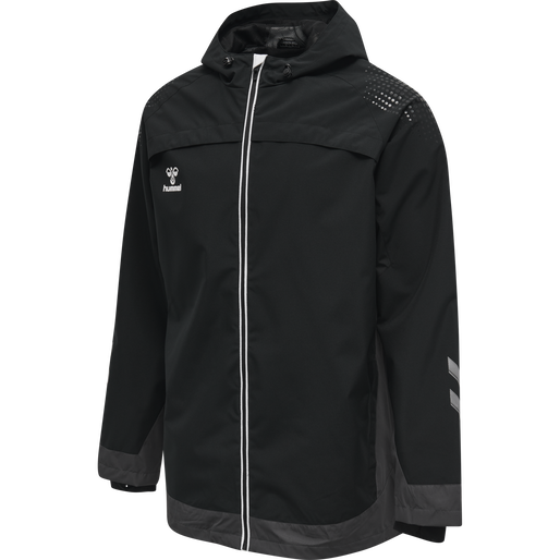 hmlLEAD ALL WEATHER JACKET , BLACK, packshot