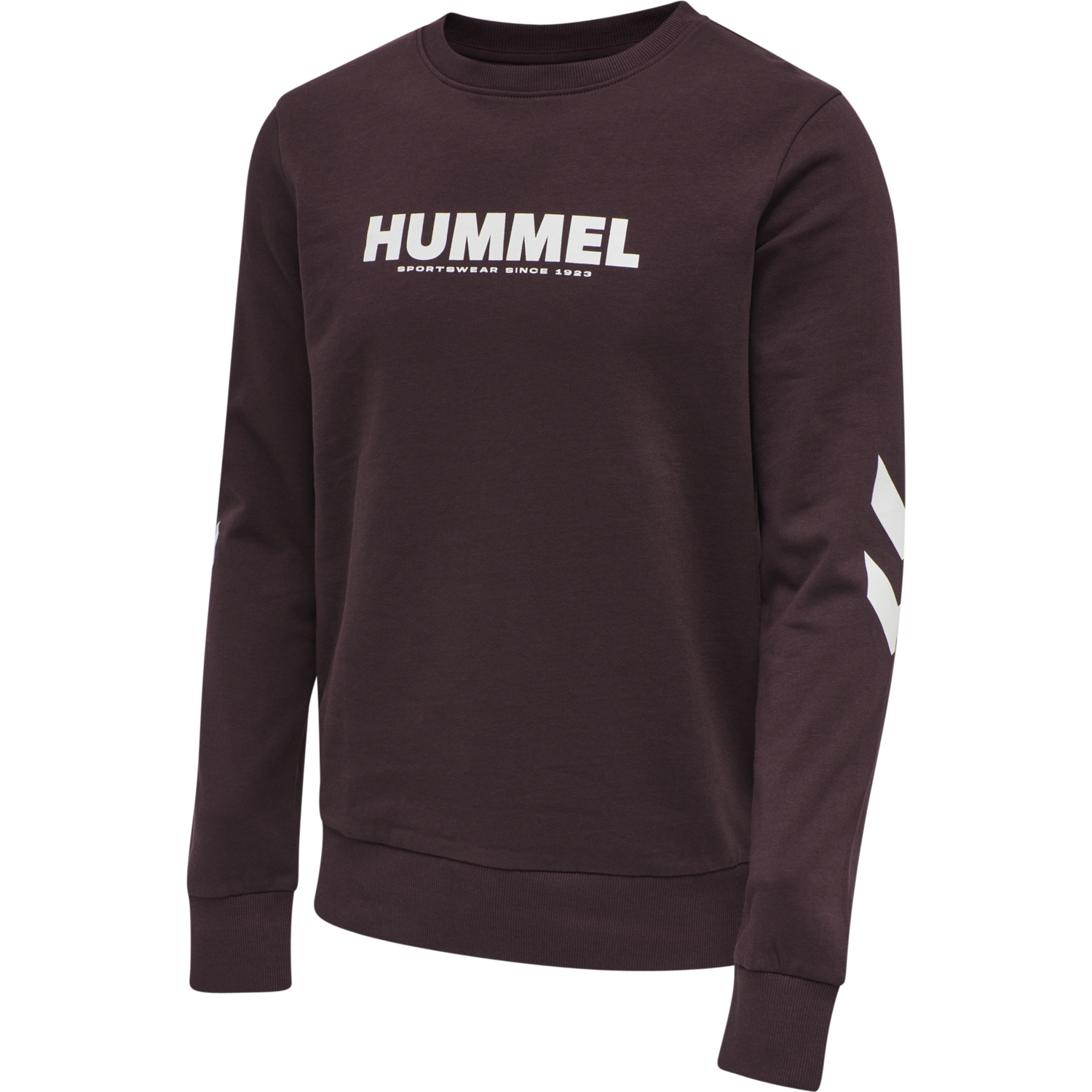 hmlLEGACY SWEATSHIRT, FUDGE, packshot