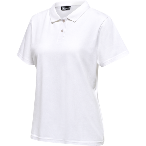hmlRED CLASSIC POLO WOMAN, WHITE, packshot