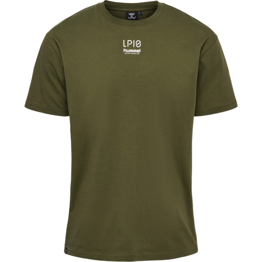 hmlLP10 BOXY T-SHIRT, IVY GREEN, packshot