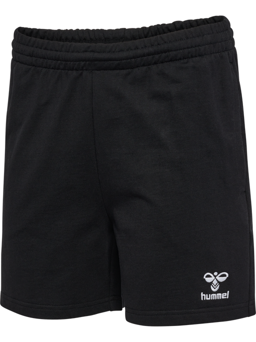 hmlGO 2.0 SWEATSHORTS WOMAN, BLACK, packshot