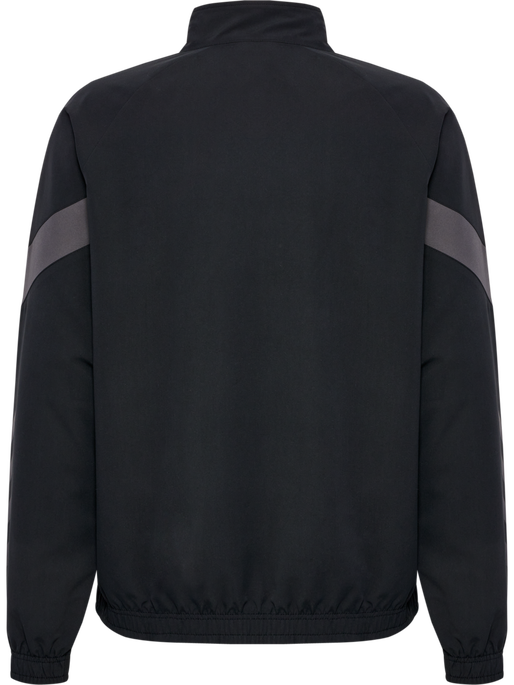 hmlTRAVEL WOVEN JACKET, BLACK, packshot