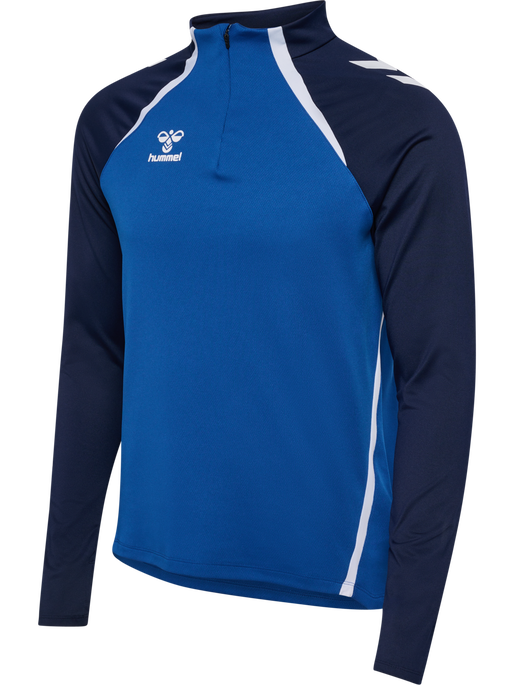 hmlLEAD 2.0 HALF ZIP, TRUE BLUE/MARINE, packshot