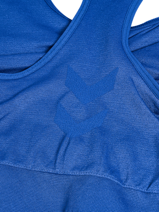hmlTIF SEAMLESS SPORTS TOP, OLYMPIAN BLUE hmlTIF SEAMLESS SPORTS TOP, OLYMPIAN BLUE, packshot
