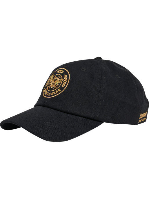hmlSWARM COTTON CAP, BLACK, packshot