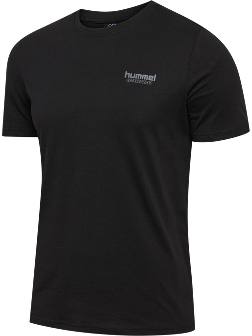 hmlBOOSTER T-SHIRT, BLACK, packshot