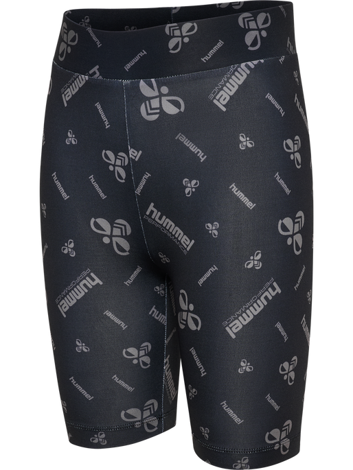 hmlJR GYM SHORT TIGHTS, BLACK/EBONY hmlJR GYM SHORT TIGHTS, BLACK/EBONY, packshot