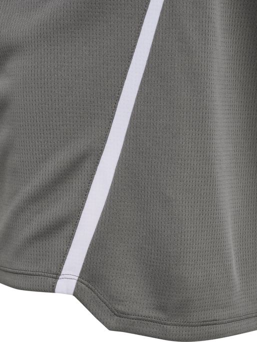 hmlLEAD 2.0 POLO, STEEL GRAY/ASPHALT, packshot