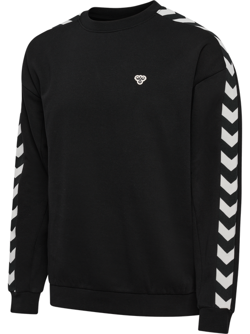 hmlARCHIVE LOOSE FIT SWEATSHIRT, BLACK hmlARCHIVE LOOSE FIT SWEATSHIRT, BLACK, packshot