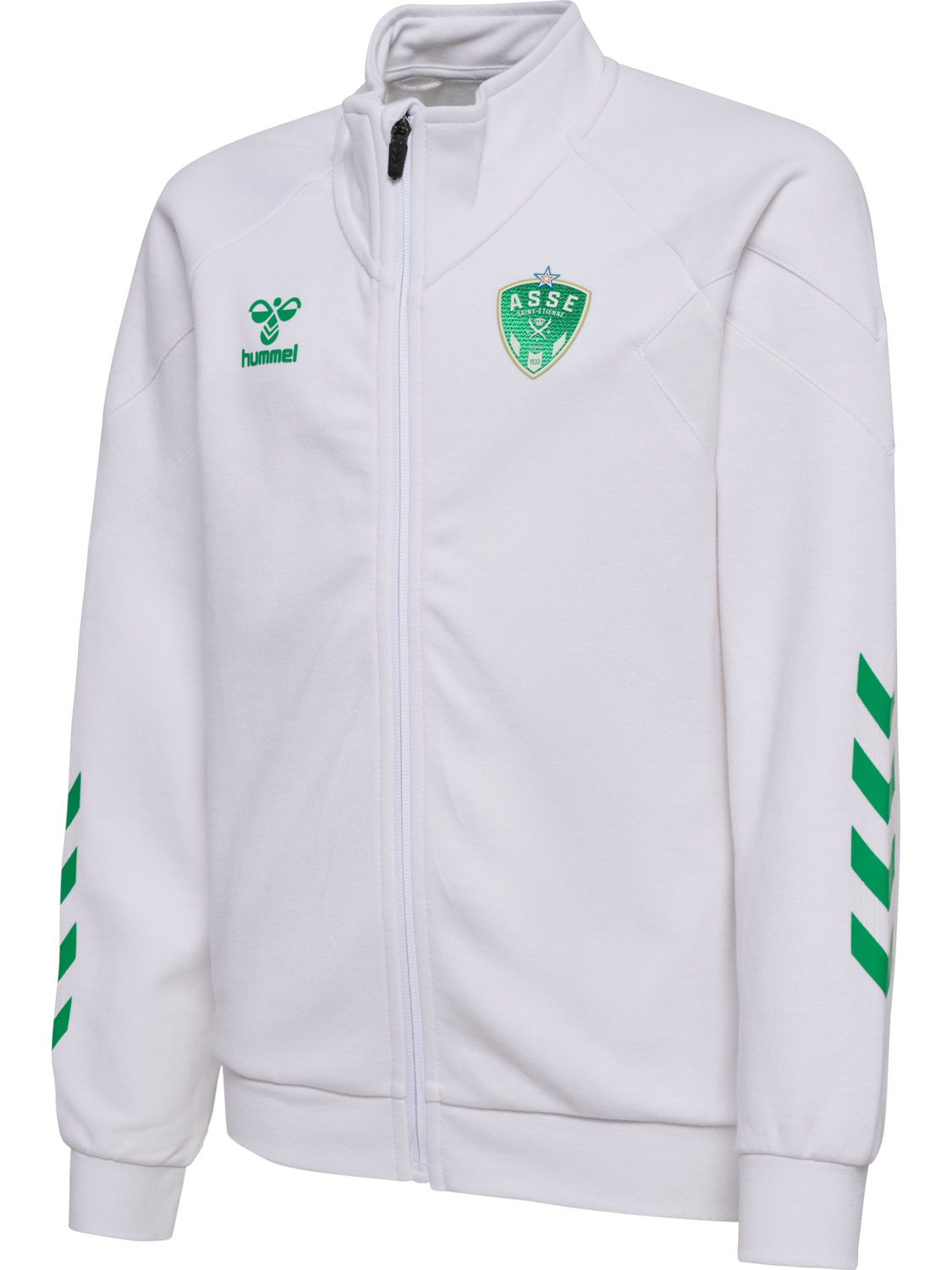 ASSE 23/24 TRAVEL ZIP JACKET KIDS, WHITE, packshot