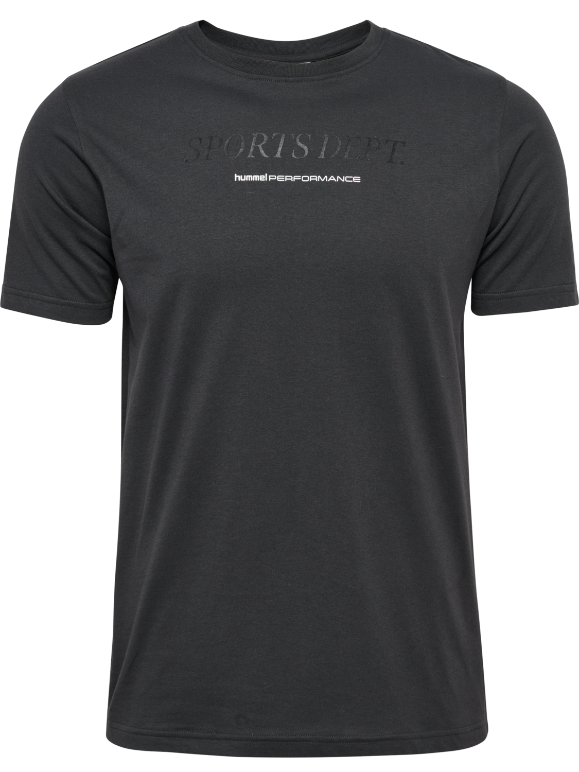 hmlPULSE GRAPHIC T-SHIRT S/S, ASPHALT, packshot