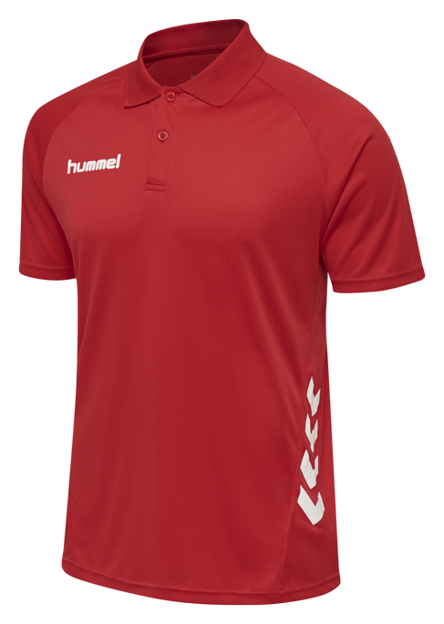 hmlPROMO POLO, TRUE RED, packshot