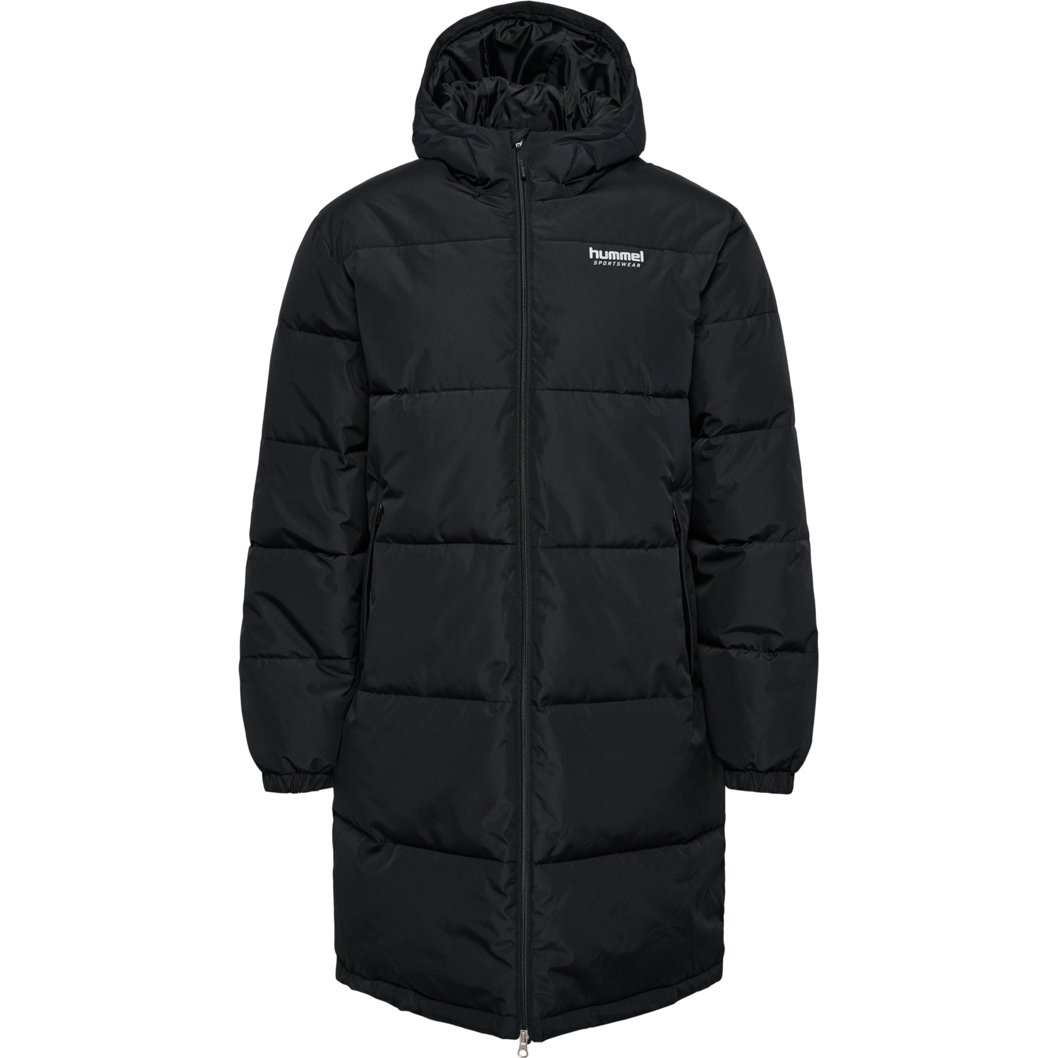 hmlLGC ROBERT LONG PUFF COAT, BLACK, packshot