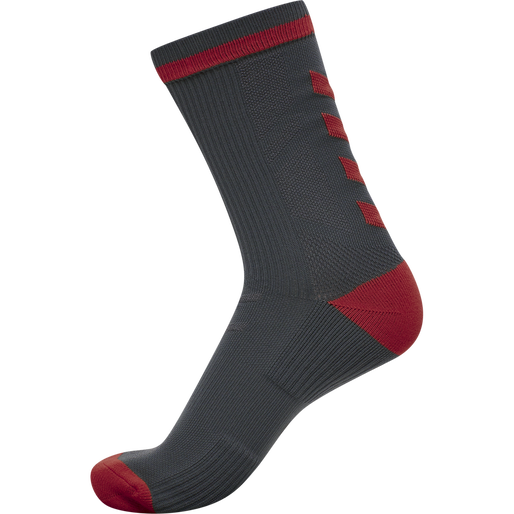 ELITE INDOOR SOCK LOW PA, EBONY, packshot