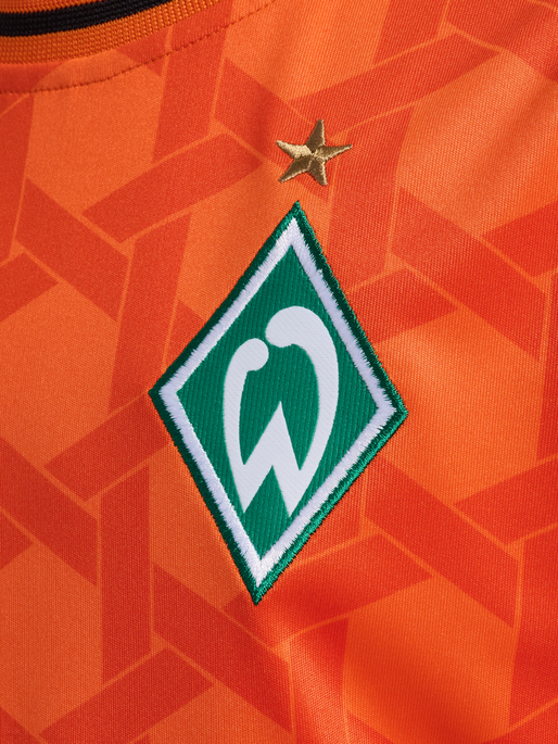 WER 23/24 GK JERSEY S/S KIDS, ORANGE TIGER, packshot