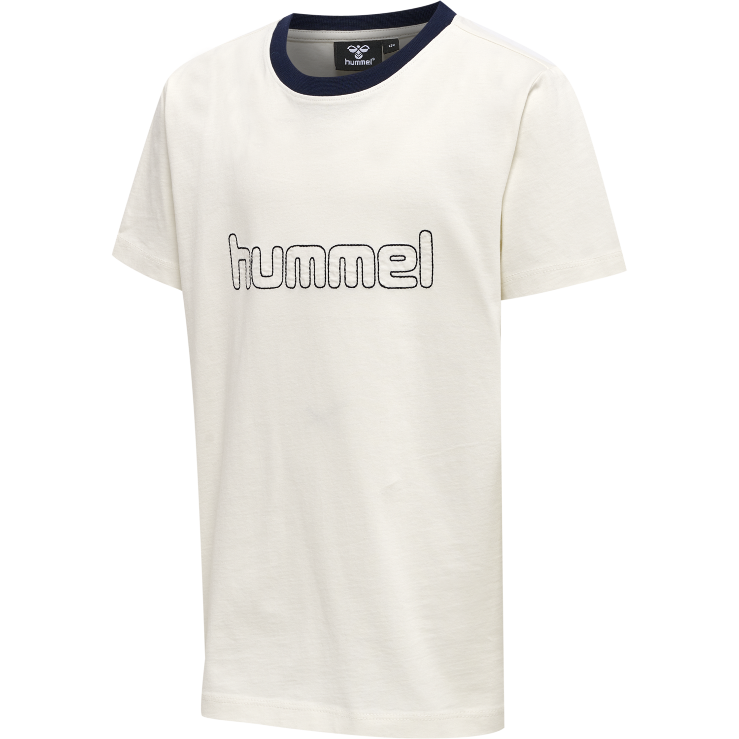 hmlCLOUD T-SHIRT S/S, MARSHMALLOW, packshot