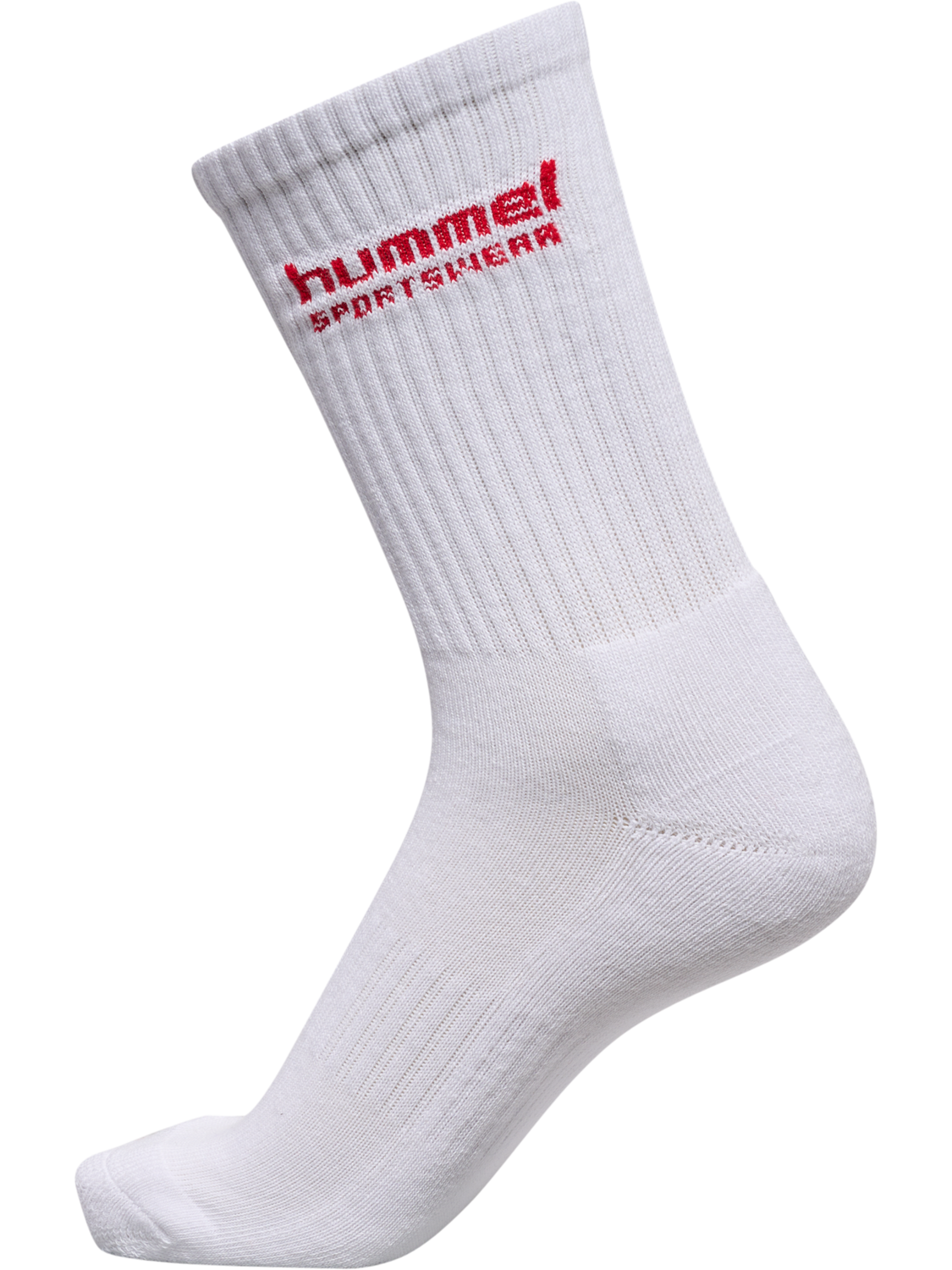 hml3-PACK SOCKS SPORTSWEAR, WHITE/TANGO RED, packshot