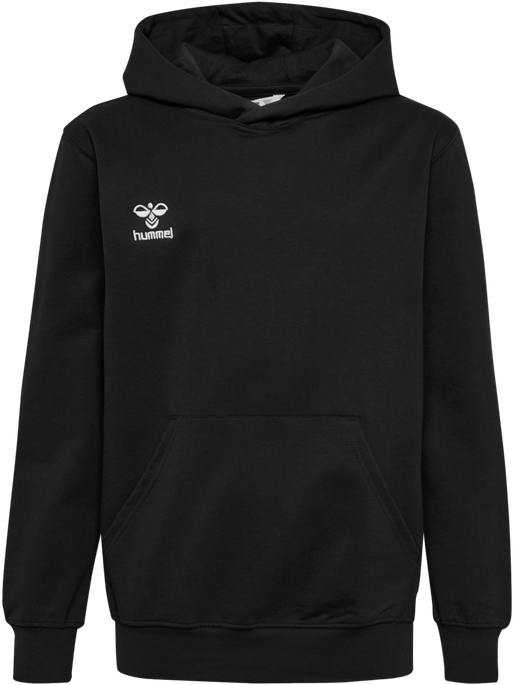hmlGO 2.0 HOODIE KIDS, BLACK, packshot