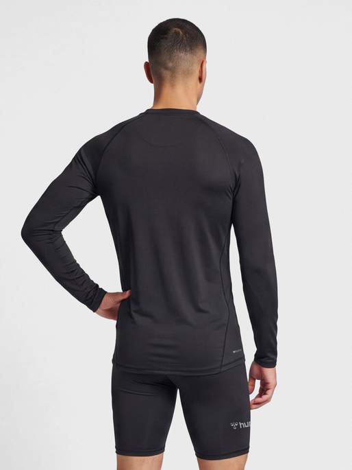 hmlBL PERFORMANCE TEE L/S, BLACK, model