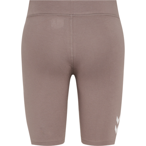 hmlTE MAJA 2-PACK MW C TIGHT SHORTS, BLACK/DRIFTWOOD, packshot