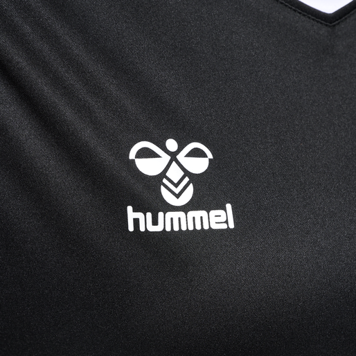 hmlCORE XK POLY JERSEY S/S WOMAN, BLACK, packshot