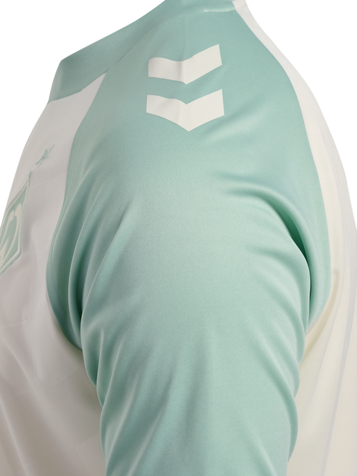 WER 24/25 AWAY JERSEY S/S, MARSHMELLOW/SILT GREEN, packshot