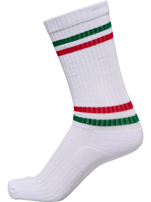 hml3-PACK SOCKS CHEVRON HIGH RETRO, WHITE/BARBADOSCHERRY/EDEN/SKYD hml3-PACK SOCKS CHEVRON HIGH RETRO, WHITE/BARBADOSCHERRY/EDEN/SKYD, packshot