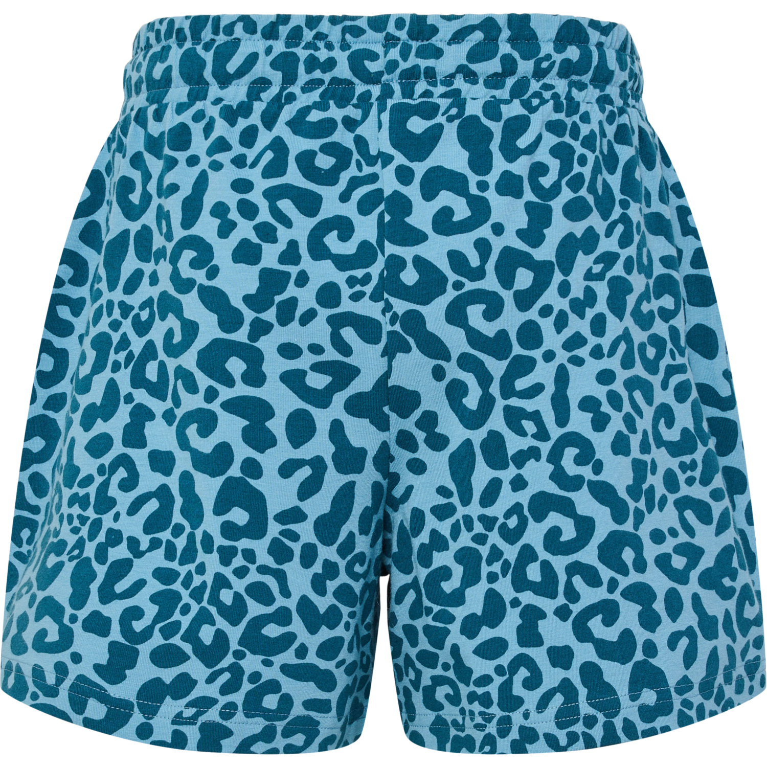 hmlFLOWY AOP SHORTS, BLUE CORAL, packshot