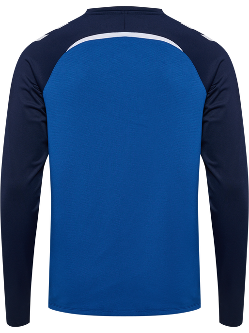 hmlLEAD 2.0 CREW SWEAT, TRUE BLUE/MARINE hmlLEAD 2.0 CREW SWEAT, TRUE BLUE/MARINE, packshot