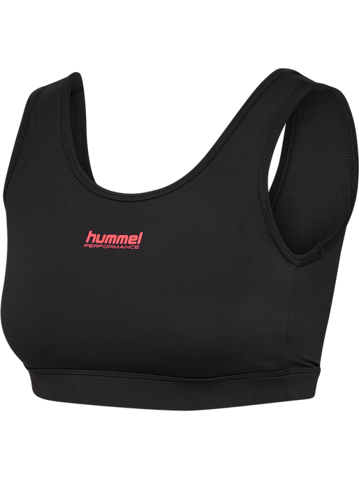 hmlHIIT INTENSITY BRA, BLACK hmlHIIT INTENSITY BRA, BLACK, packshot