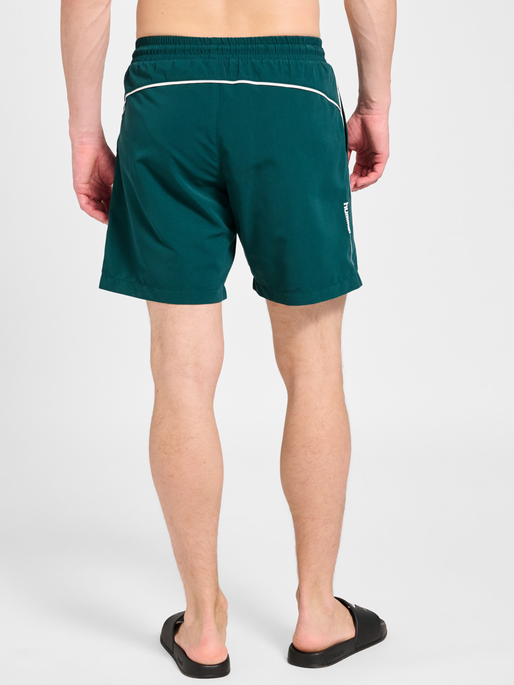 hmlPULSE BOARD SHORTS, JUNE BUG, model