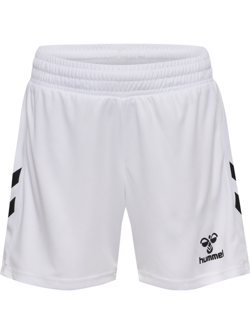 hmlMATCH SHORTS KIDS, WHITE/BLACK, packshot