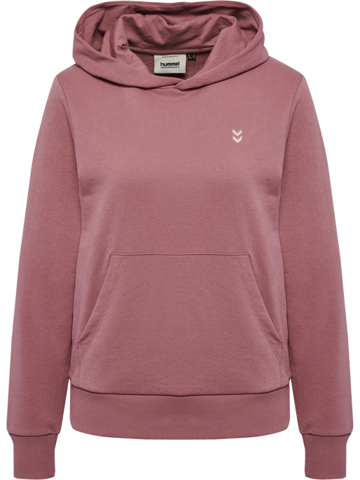hmlPULSE W SWEAT HOODIE, WISTFUL MAUVE, packshot