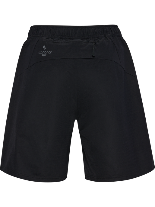 hmlSORONA REGULAR SHORTS, BLACK, packshot