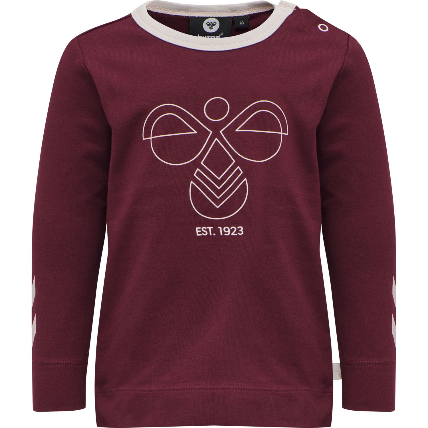 hmlHEAVENLY T-SHIRT L/S, CABERNET, packshot