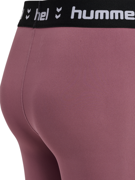 hmlPULSE MID WAIST SHORT TIGHTS, WISTFUL MAUVE hmlPULSE MID WAIST SHORT TIGHTS, WISTFUL MAUVE, packshot