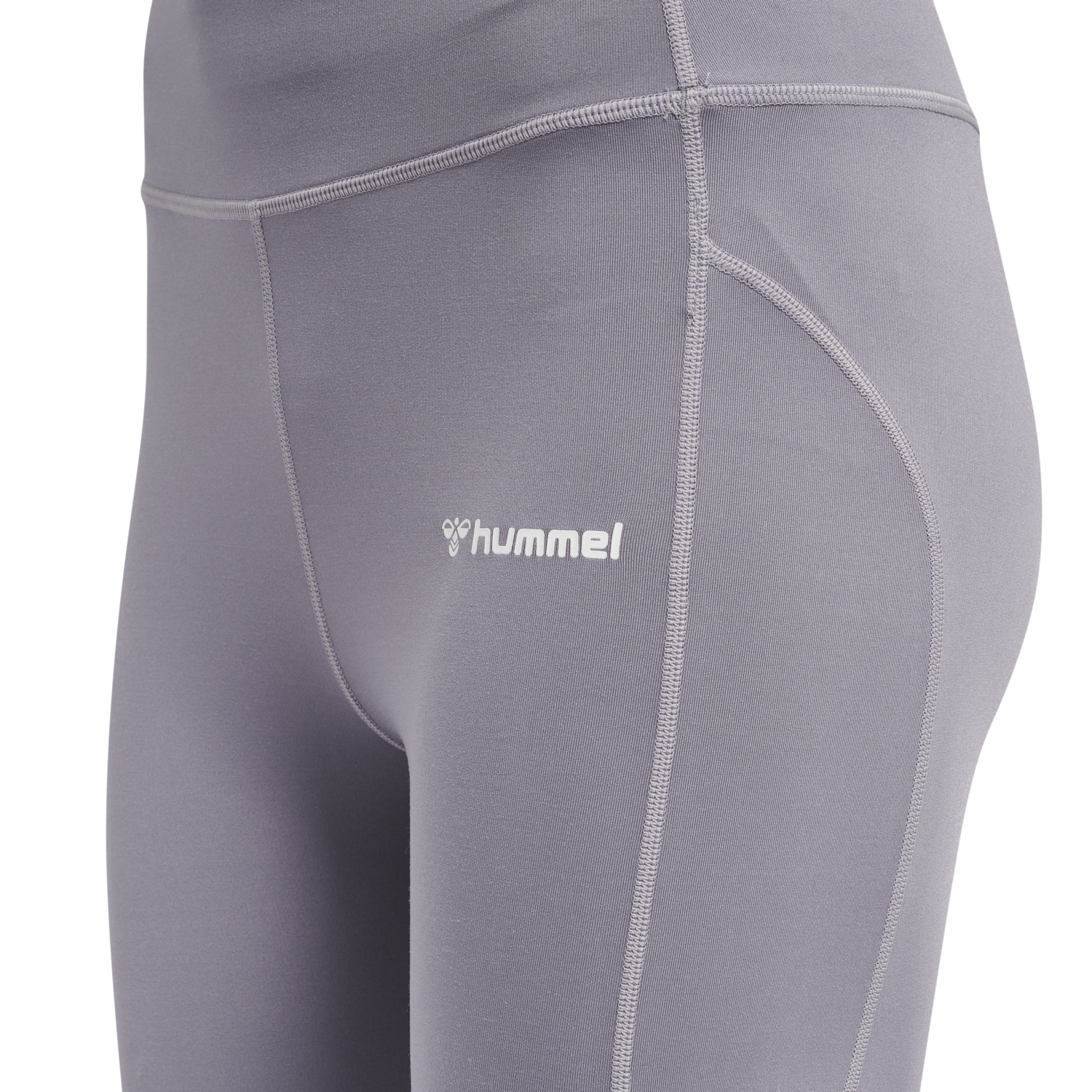 hmlMT CHIPO MID WAIST TIGHTS, MINIMAL GRAY, packshot