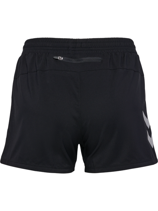 hmlRUN SHORTS WOMAN, BLACK, packshot