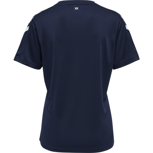 hmlCORE XK POLY JERSEY S/S WOMAN, MARINE, packshot