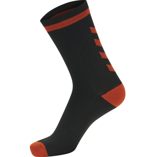 ELITE INDOOR SOCK LOW, BLACK, packshot