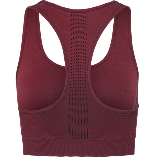 hmlMT SHAPING SEAMLESS SPORTS TOP, ZINFANDEL hmlMT SHAPING SEAMLESS SPORTS TOP, ZINFANDEL, packshot