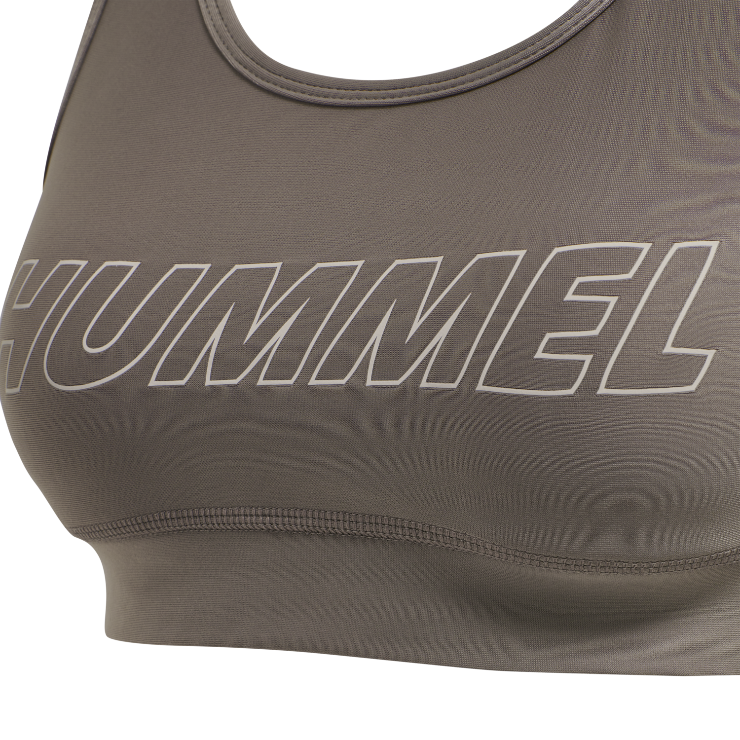 hmlTE TOLA 2-PACK SPORTS BRA, BLACK/DRIFTWOOD, packshot