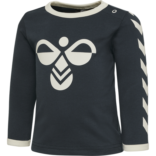 hmlFLIPPER T-SHIRT L/S, BLUE NIGHTS, packshot