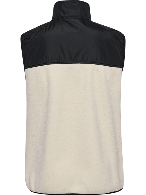 hmlLGC THEO FLEECE WAISTCOAT, TOFU, packshot