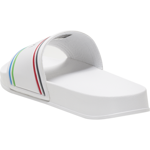 POOL SLIDE RETRO, WHITE/MULTICOLOR POOL SLIDE RETRO, WHITE/MULTICOLOR, packshot