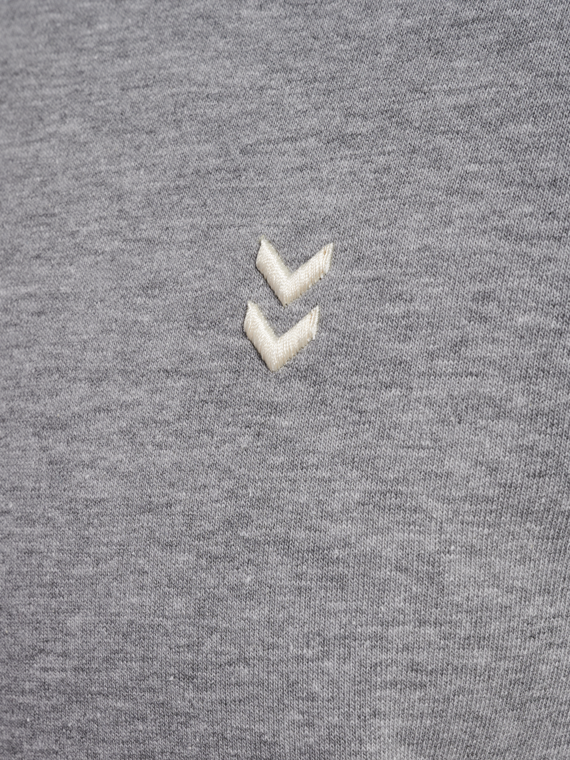 hmlPULSE SWEAT HOODIE, GREY MELANGE, packshot