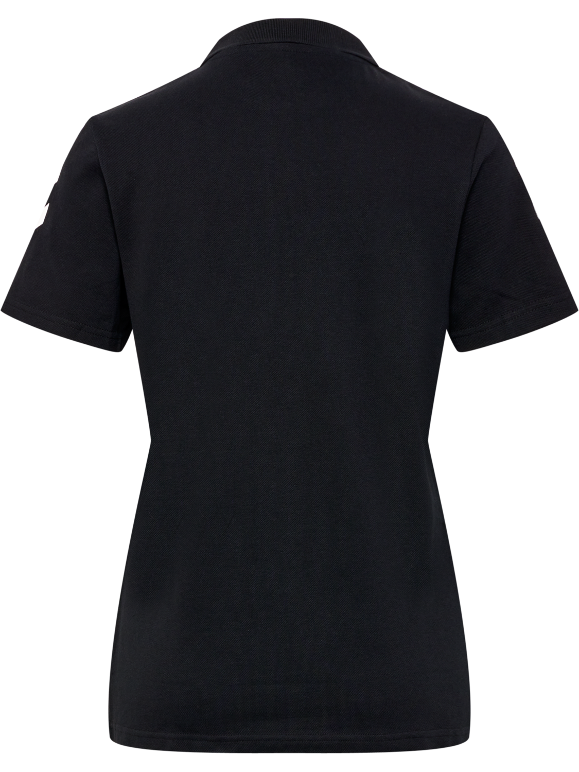 HMLGO COTTON POLO WOMAN, BLACK, packshot