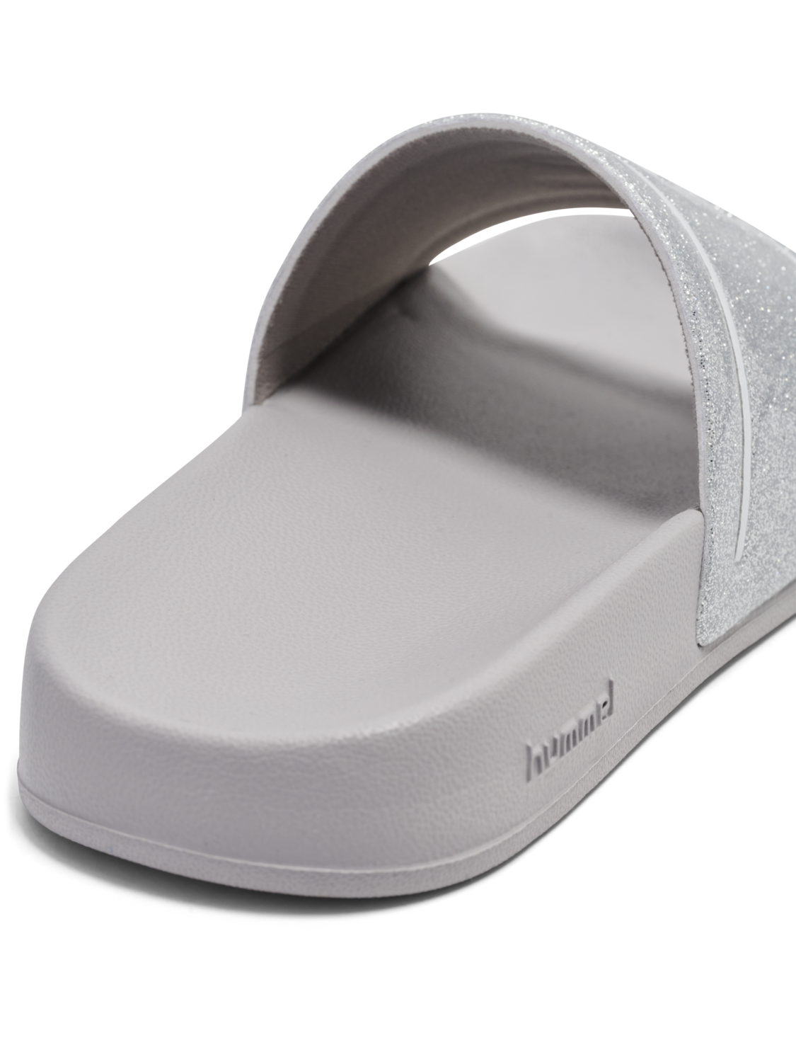 POOL SLIDE GLITTER JR, LUNAR ROCK, packshot