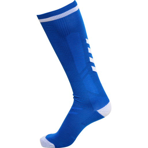 ELITE INDOOR SOCK HIGH, TRUE BLUE, packshot